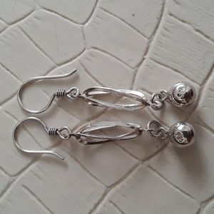Sterling silver earrings
